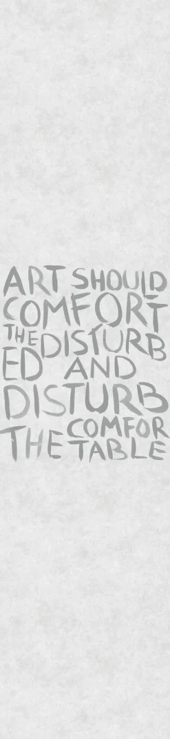 Fototapete Panel Spruch Street-Art grau 33277