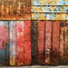 Fototapete Rasch Daniel Geier Rost Used Look rot 100365