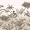 Fototapete Rasch Farne Braun Beige 556186 Lirico