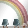 Fototapete Regenbogen Rosa 253269 Rasch Kindertapete