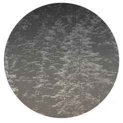 Fototapete rund Guido Maria Kretschmer Wald schwarz