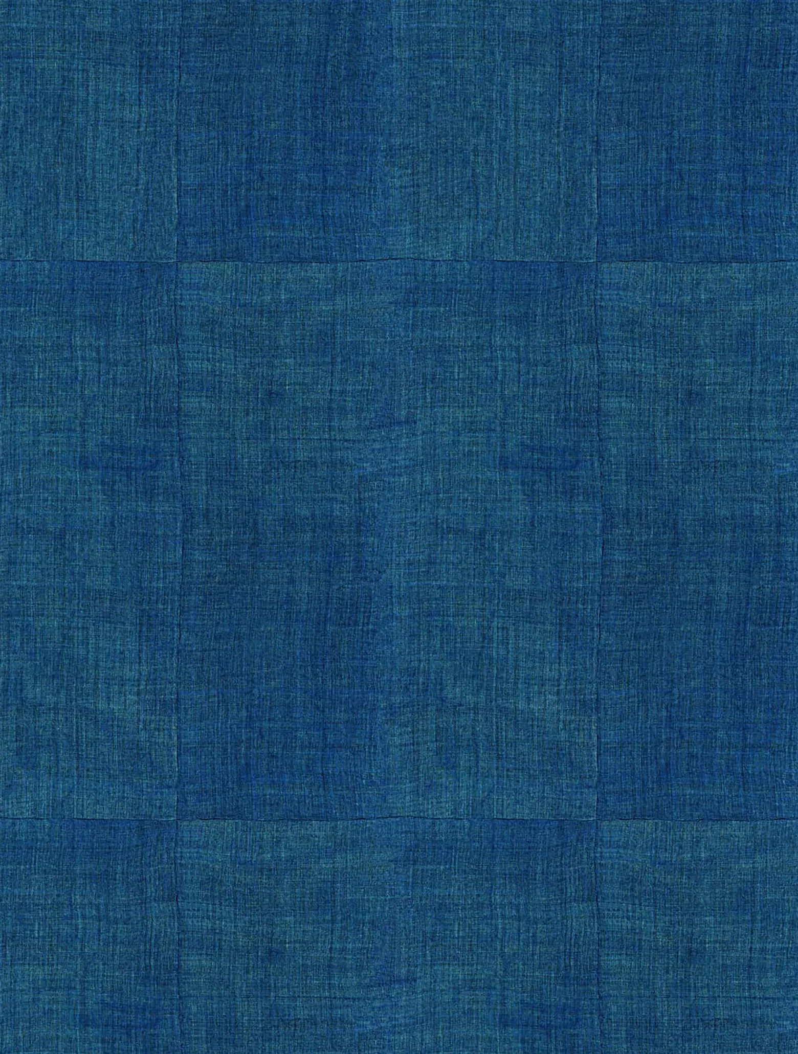 Fototapete Textil Kacheln Struktur blau schwarz Marburg