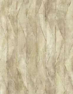 Fototapete Textil Vintage Dreiecke Grafisch beige Marburg