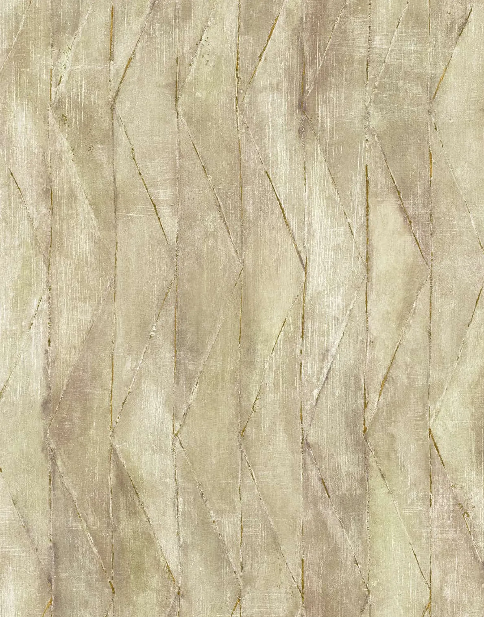 Fototapete Textil Vintage Dreiecke Grafisch beige Marburg