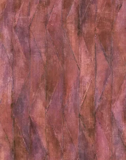 Fototapete Textil Vintage Dreiecke Grafisch kupfer Marburg