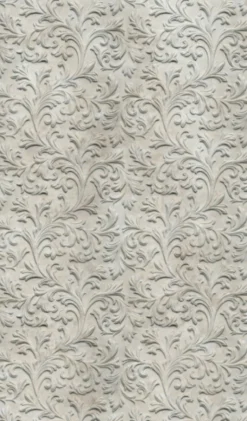 Fototapete Vlies Barock 3D Ornamente greige 47236