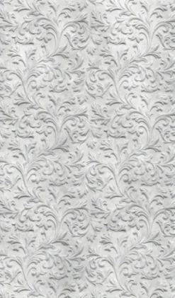 Fototapete Vlies Barock 3D Ornamente grau 47237