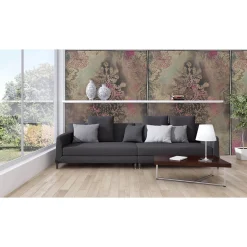 Fototapete Vlies Barock Ornamente beige creme
