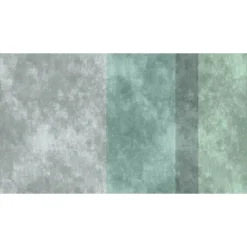 Fototapete Vlies Beton Blockstreifen grau grün Premium
