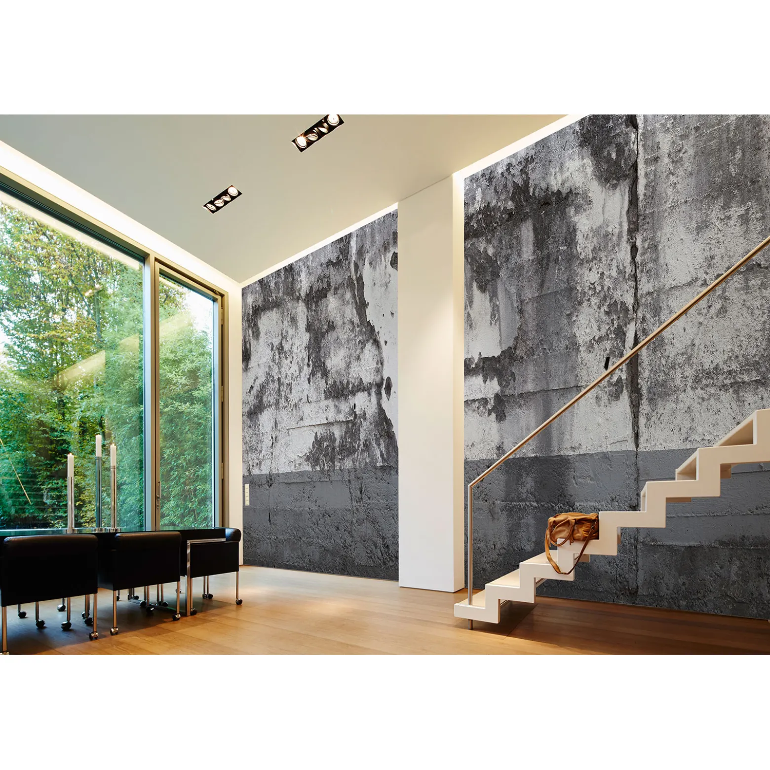 Fototapete Vlies Beton Design Stein grau