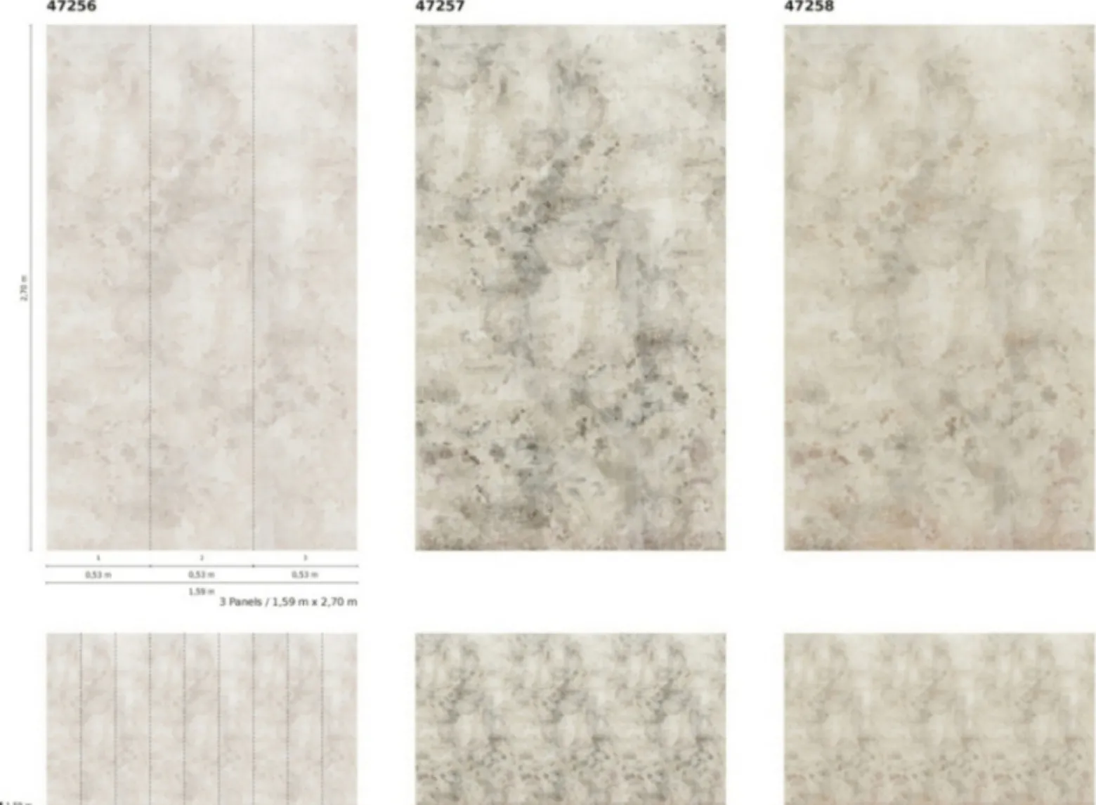 Fototapete Vlies Beton-Optik Vintage grau beige 47257