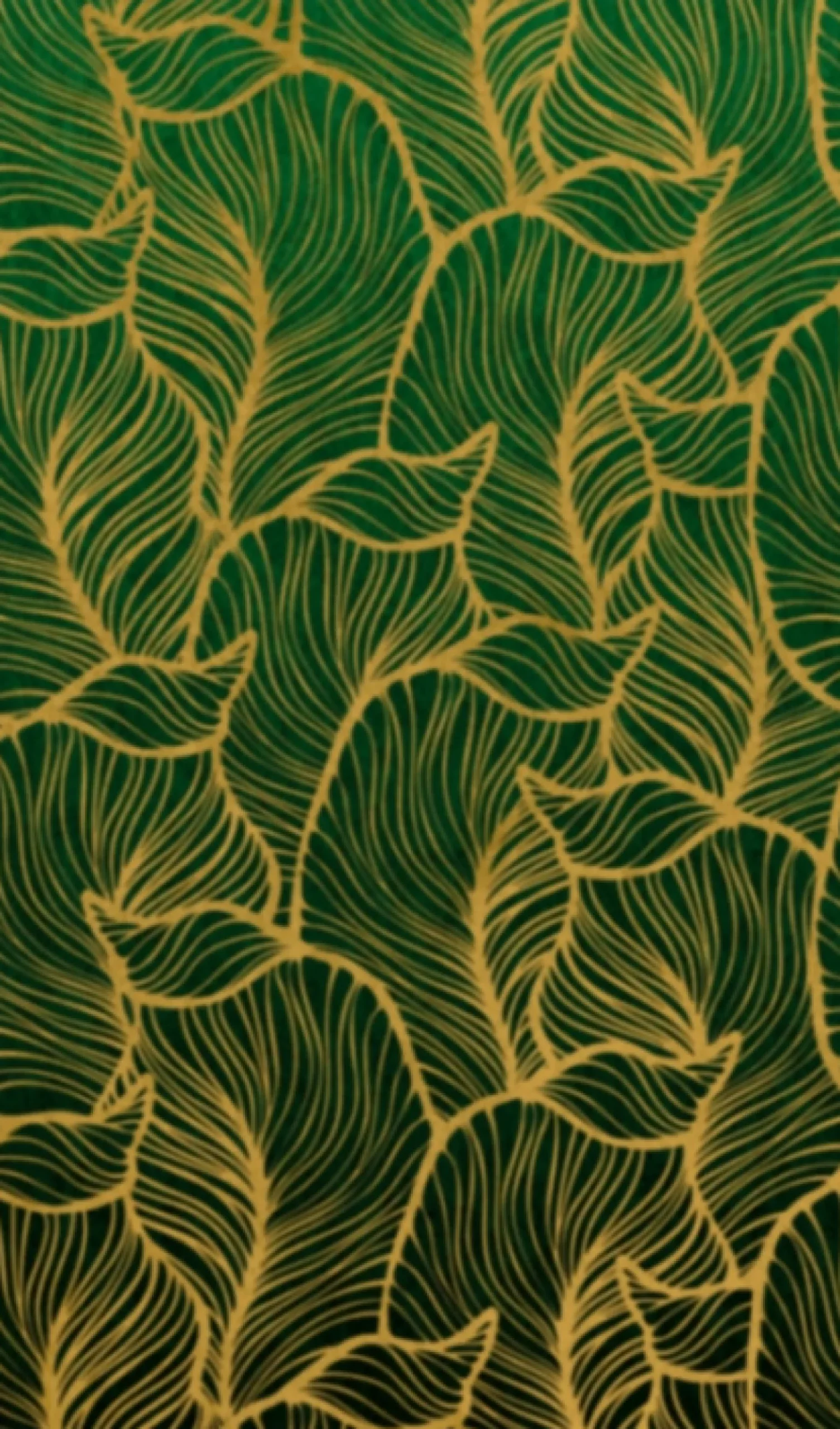 Fototapete Vlies Blätter Grafisch Floral grün blau 47241