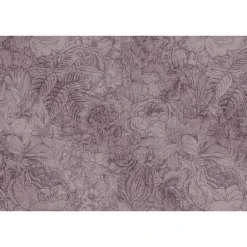 Fototapete Vlies Blumen Botanik grau beige Premium