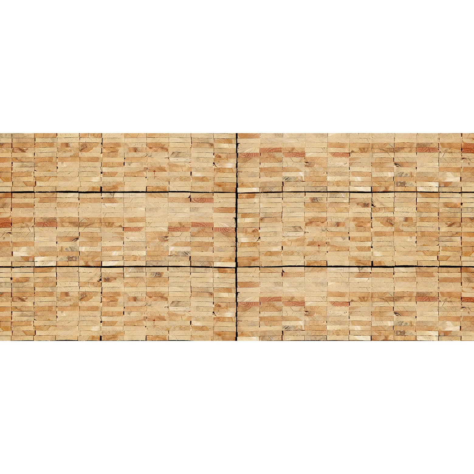 Fototapete Vlies Bretter-Stapel Optik beige