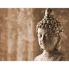 Fototapete Vlies Buddha Asia Skulptur braun Designwalls