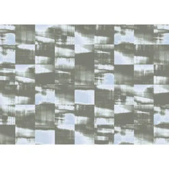 Fototapete Vlies Collage Kacheln taupe grau Premium