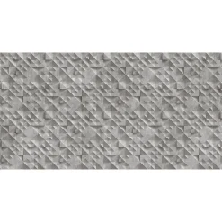 Fototapete Vlies 3D Beton Kacheln grau schwarz Premium