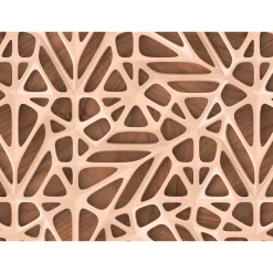 Fototapete Vlies 3D Design Holz beige braun Designwalls