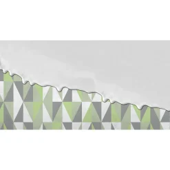 Fototapete Vlies Dreiecke Geometrie Muster grau
