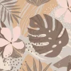 Fototapete Vlies Dschungel Pflanzen braun beige