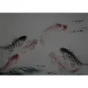 Fototapete Vlies Fische Kois Teich grau grün Premium