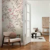 Fototapete Vlies Floral Blumenzweige Beige Rosa 79144-8