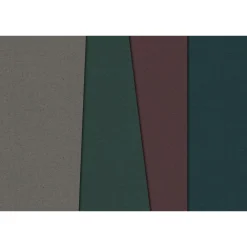 Fototapete Vlies Geometrie Retro braun grün Premium