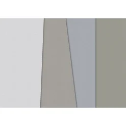 Fototapete Vlies Geometrie Retro blau taupe Premium