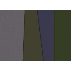 Fototapete Vlies Geometrie Retro grün violett Premium