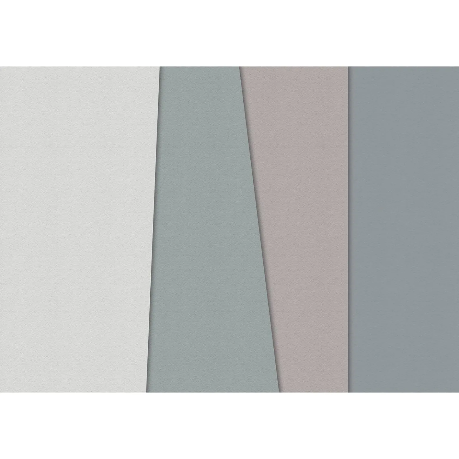 Fototapete Vlies Geometrie Retro blau creme Premium