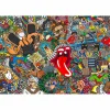 Fototapete Vlies Graffiti Retro Hippie bunt