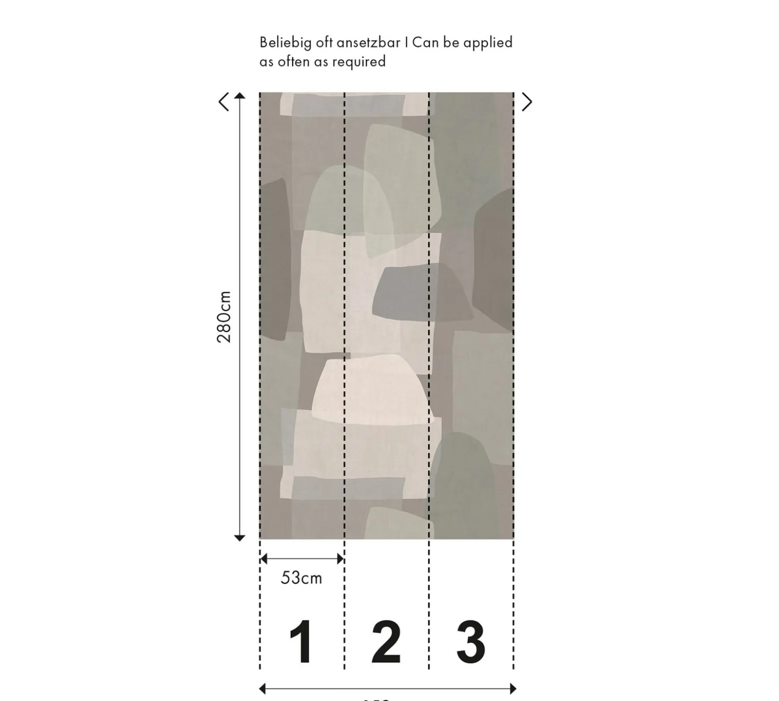 Fototapete Vlies Grafik Abstrakt Grau Beige 78206-2