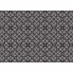 Fototapete Vlies Grafik Kreise 3D grau taupe Premium