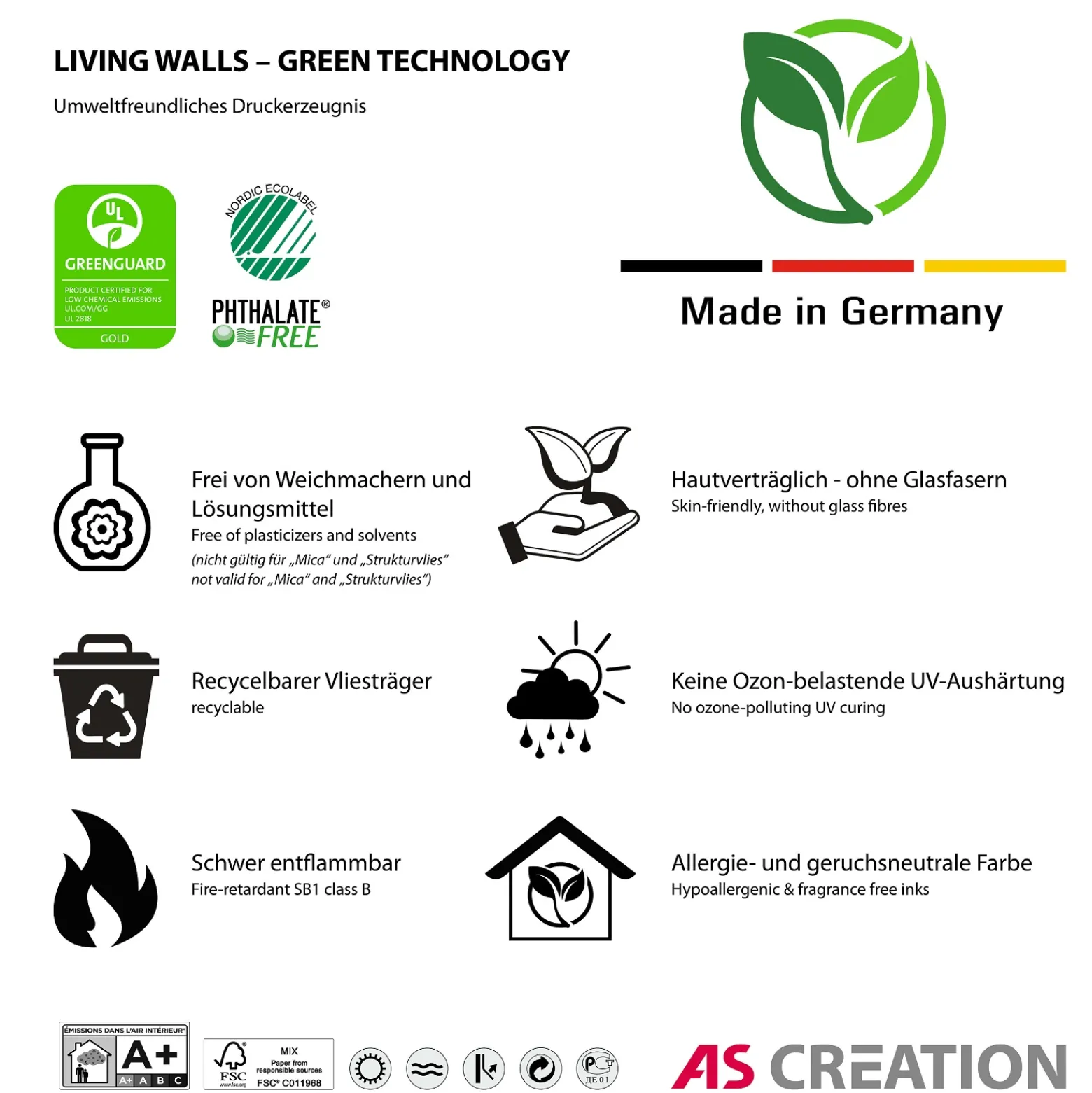 Fototapete Vlies Himmel Vögel Wolken grau blau 38246-1