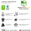 Fototapete Vlies Hochland-Kalb Natur weiß grau