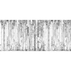 Fototapete Vlies Holz Dielen Vintage grau weiß
