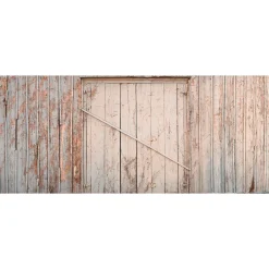 Fototapete Vlies Holz Tor Scheune beige braun