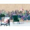 Fototapete Vlies Korallen Meer beige lila Premium