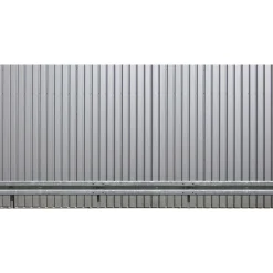 Fototapete Vlies Leitplanke Metallwand grau