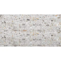 Fototapete Vlies Mauer Steinwand grau weiß