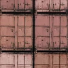 Fototapete Vlies Metall Container Schiff rot-braun 47216