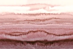 Fototapete Vlies Ombre Wasserfarben rosa creme