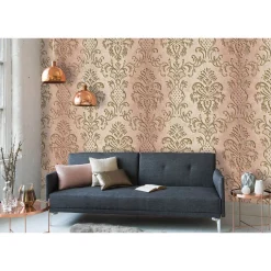 Fototapete Vlies Ornamente Barock beige creme