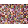Fototapete Vlies Pop-Art Retro rot bunt Premium