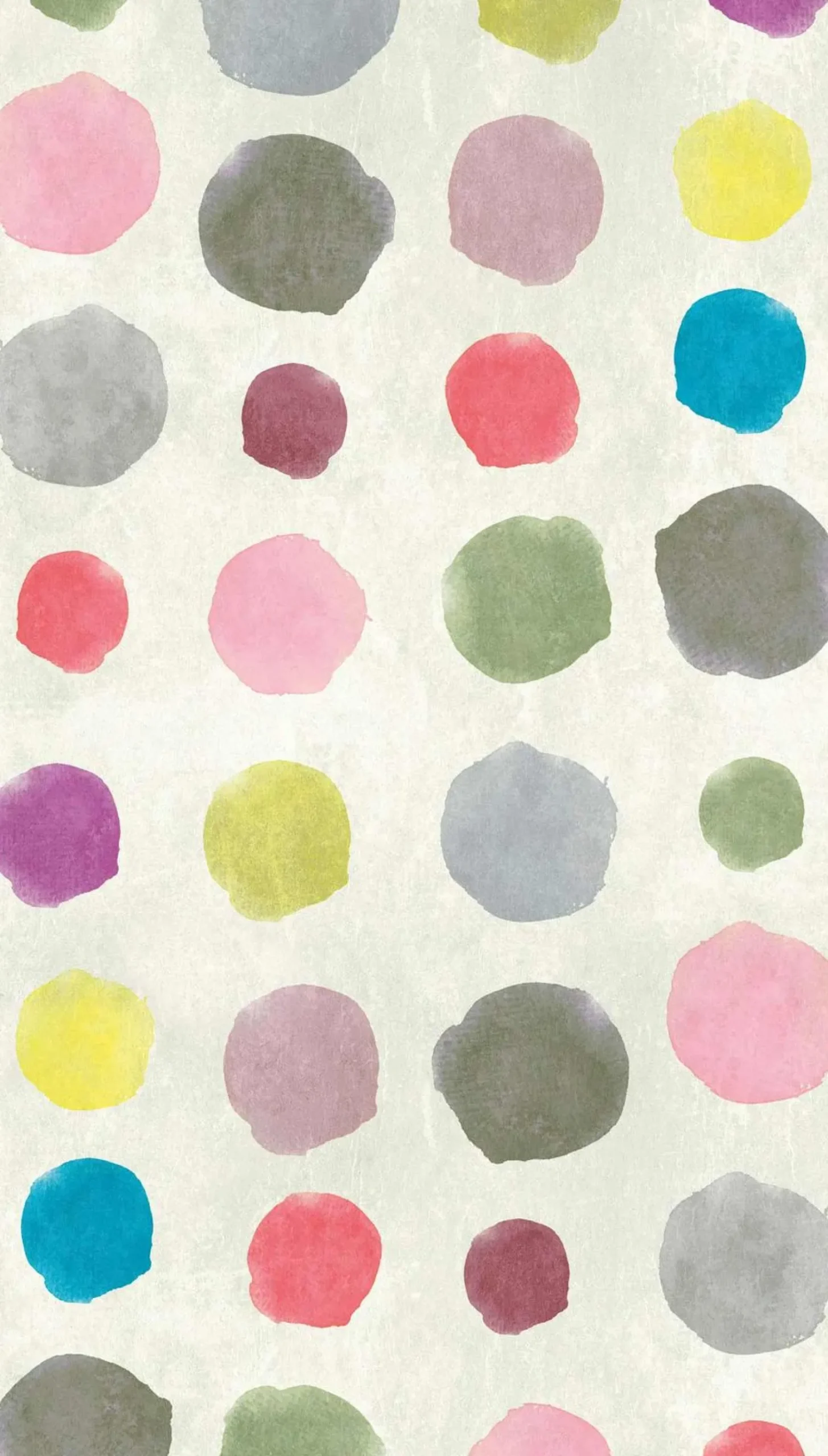 Fototapete Vlies Punkte Aquarell grau bunt 38294-1