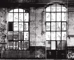 Fototapete Vlies Rasch Fenster Schwarz Weiß 940930