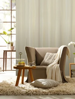Fototapete Vlies Rasch Streifen beige braun 425710