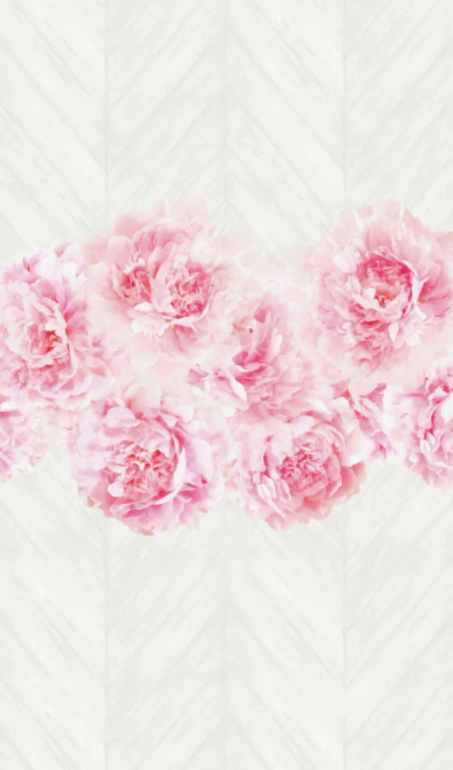 Fototapete Vlies Rosen Holz Floral rosa grau 47260