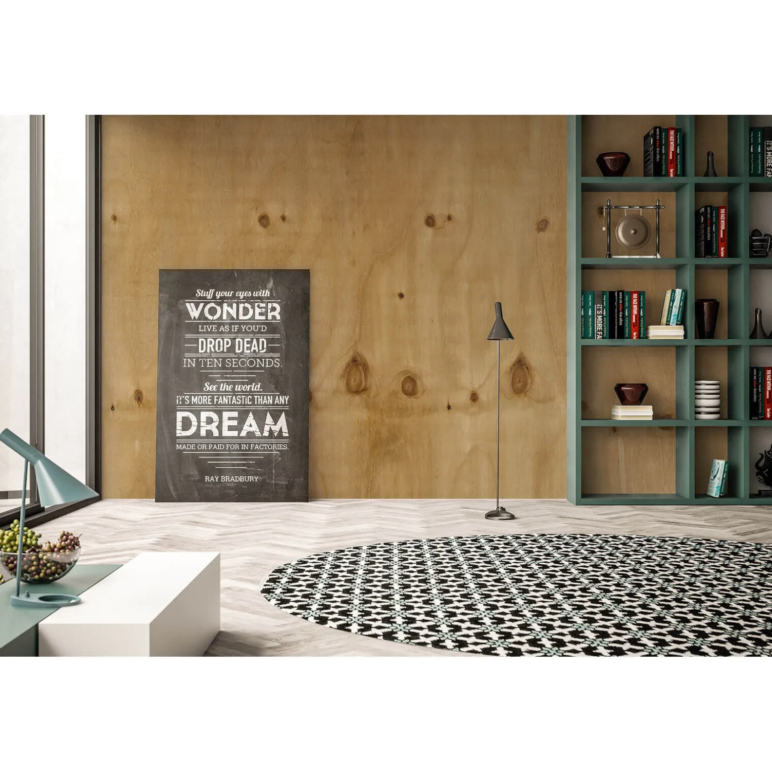 Fototapete Vlies Sperrholz Motiv beige braun