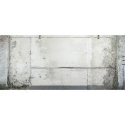 Fototapete Vlies Stein Putz Wand grau weiß